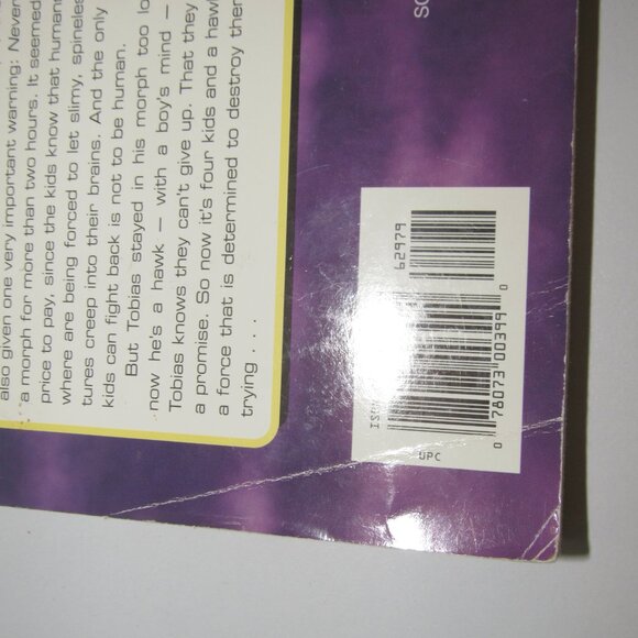 Animorphs Lot (Set of 4) by K.A. Applegate | Scholastic 90s Vintage YA Sci-Fi - Picture 4 of 4